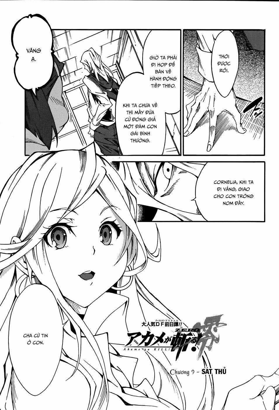 Akame Ga Kill! Zero Chapter 9 trang 3