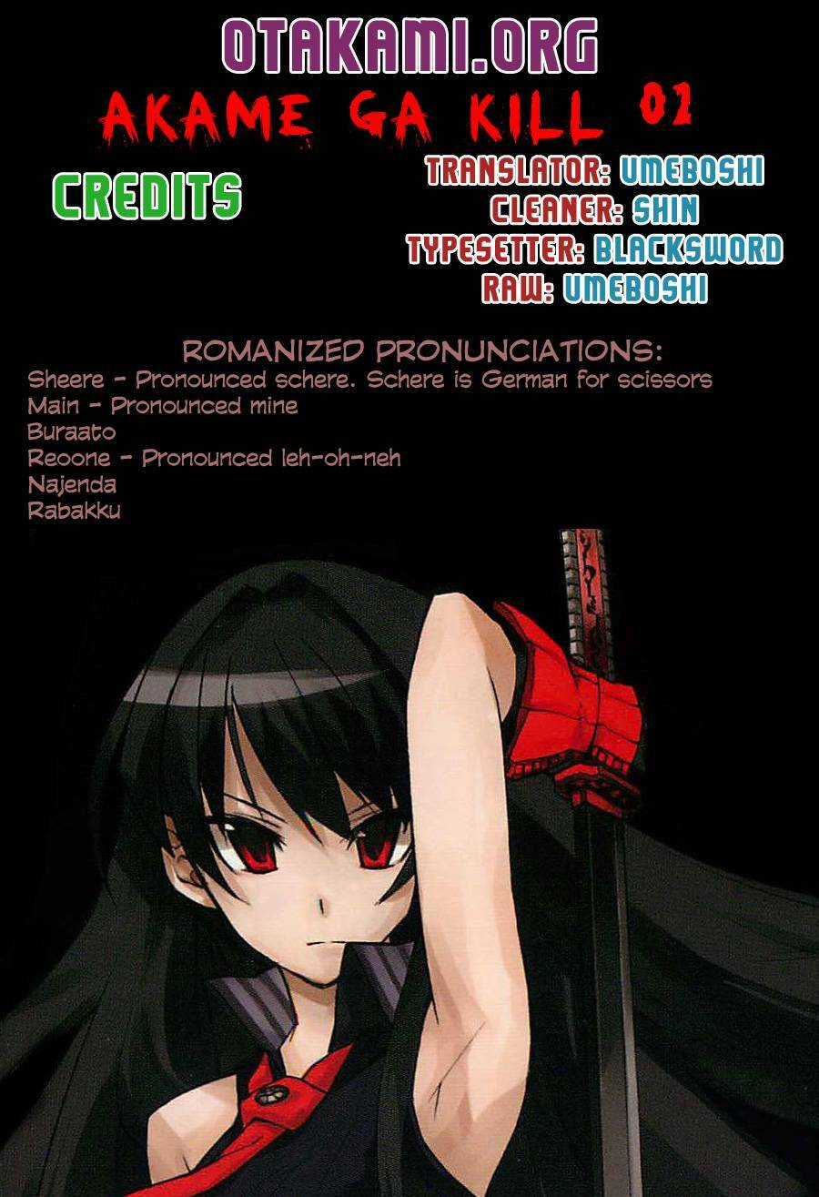 Akame Ga Kiru Chapter 2 trang 2
