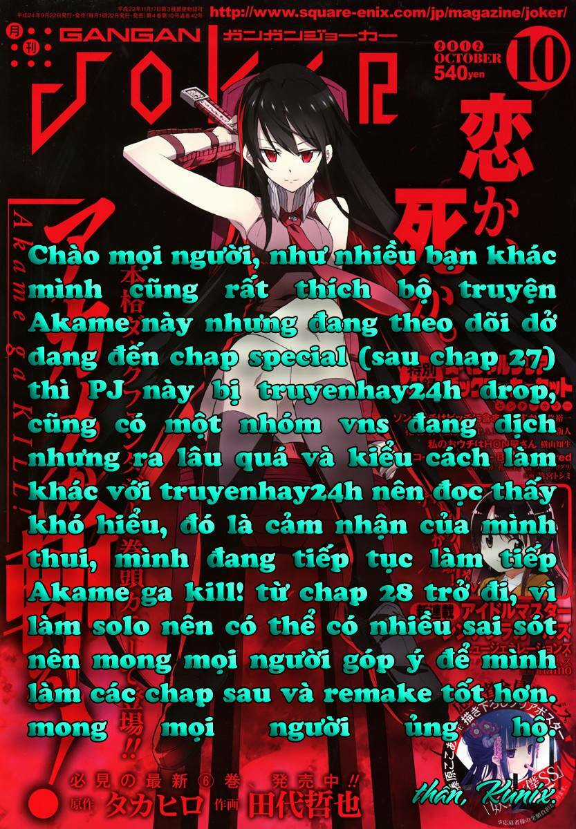 Akame Ga Kiru Chapter 29 trang 30