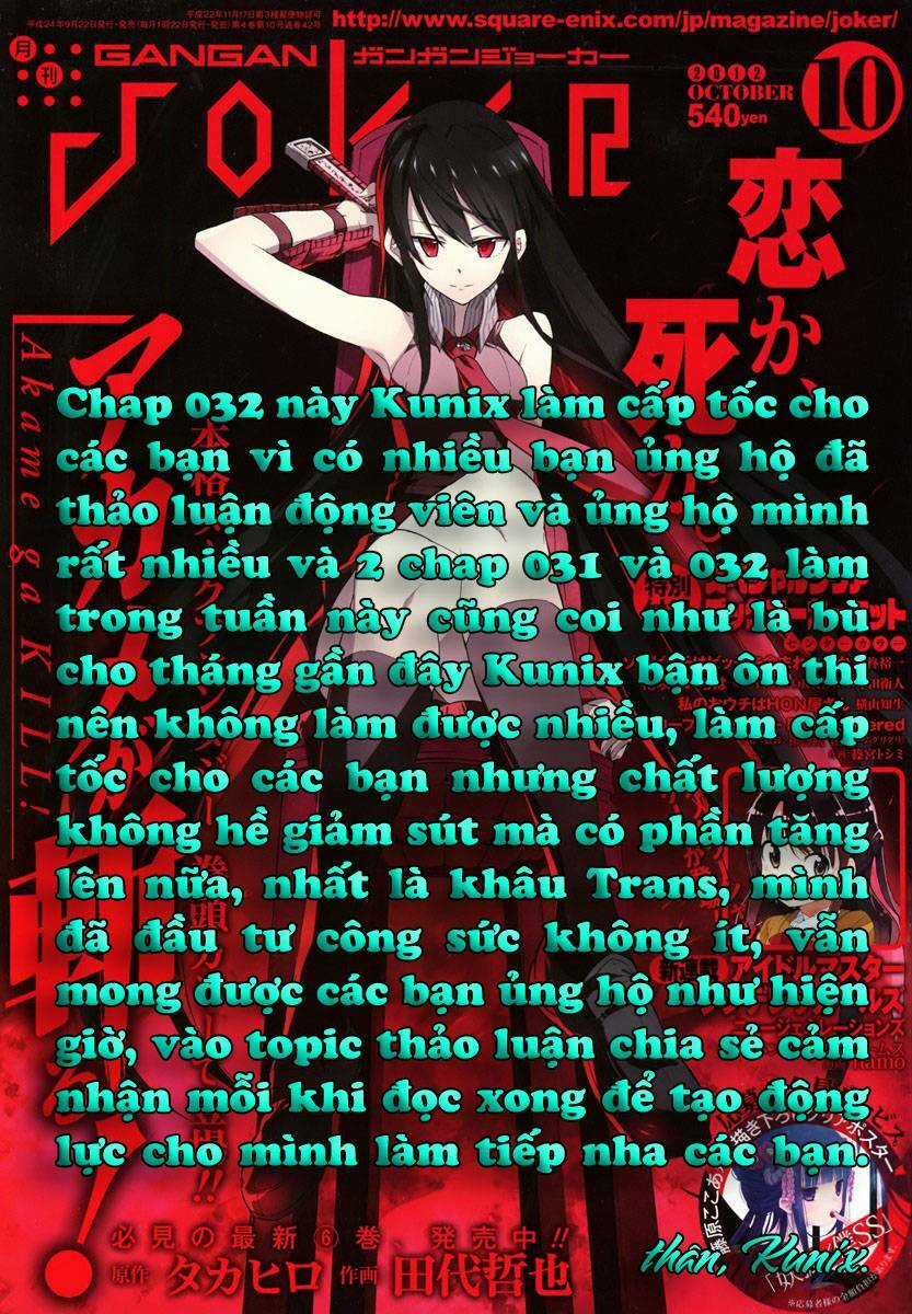 Akame Ga Kiru Chapter 32 trang 50