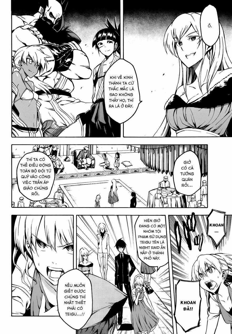Akame Ga Kiru Chapter 34 trang 8