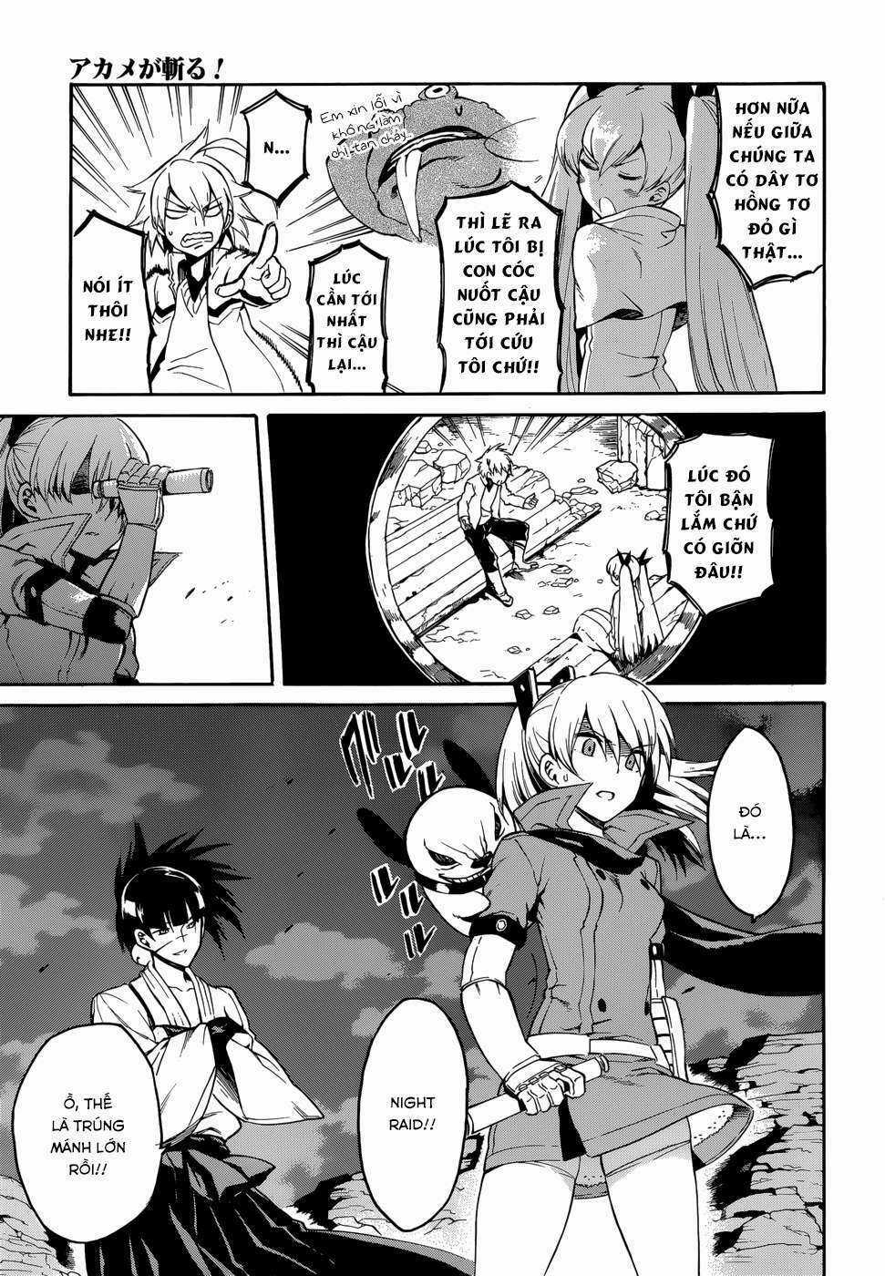 Akame Ga Kiru Chapter 36 trang 37