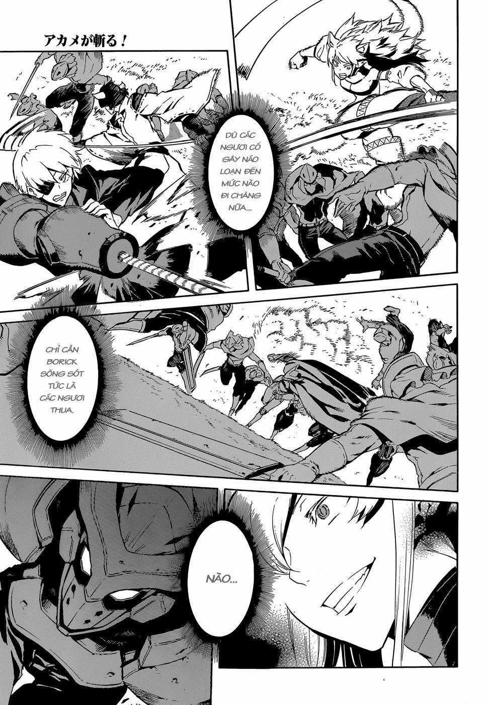 Akame Ga Kiru Chapter 40 trang 33