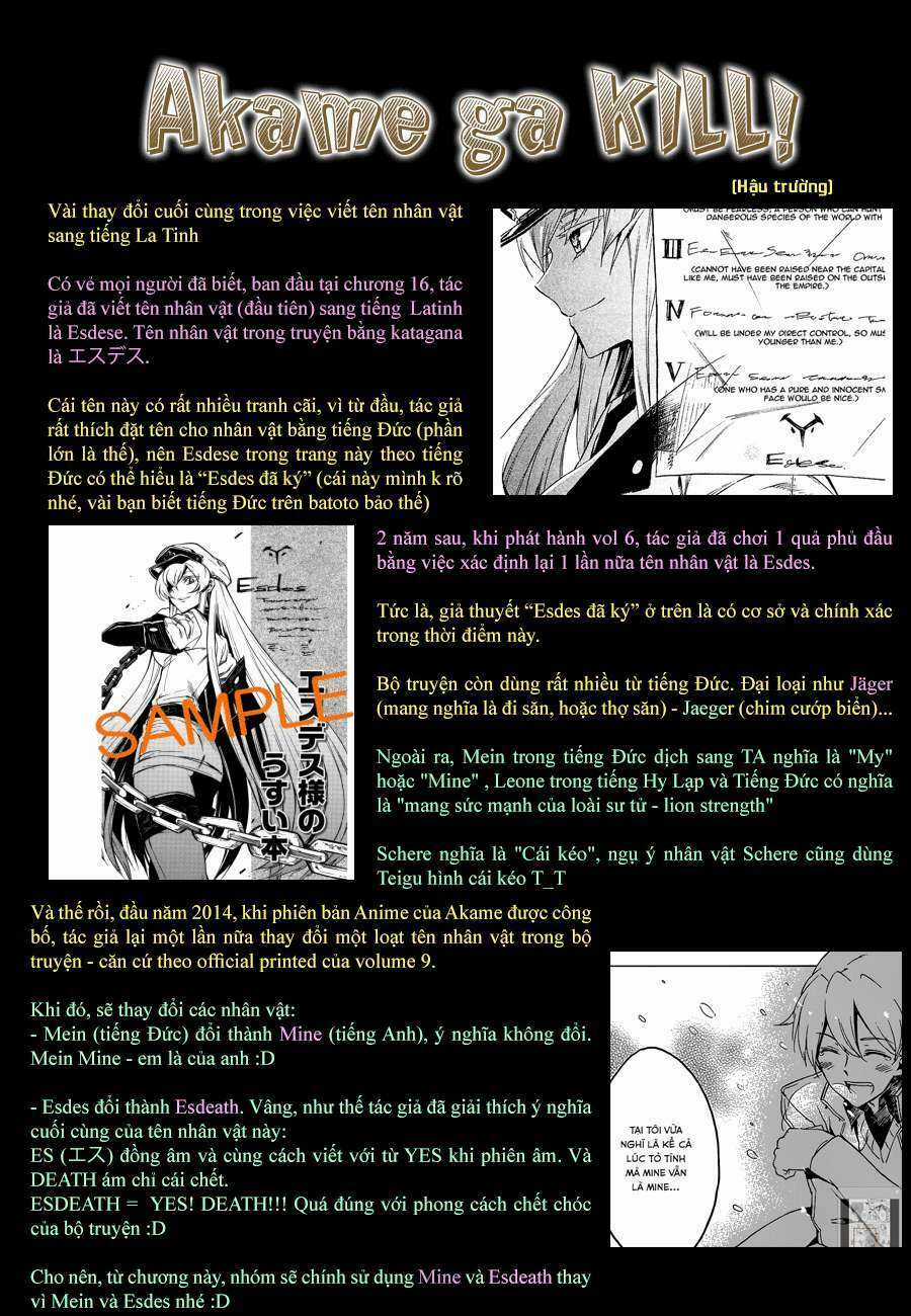 Akame Ga Kiru Chapter 45 trang 46