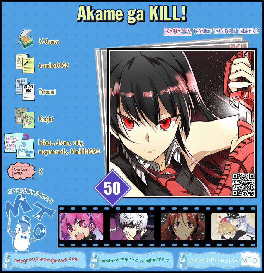 Akame Ga Kiru Chapter 50 trang 0