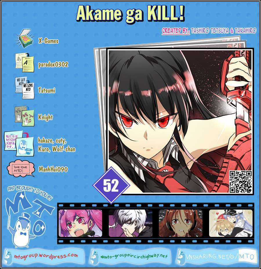 Akame Ga Kiru Chapter 52 trang 0
