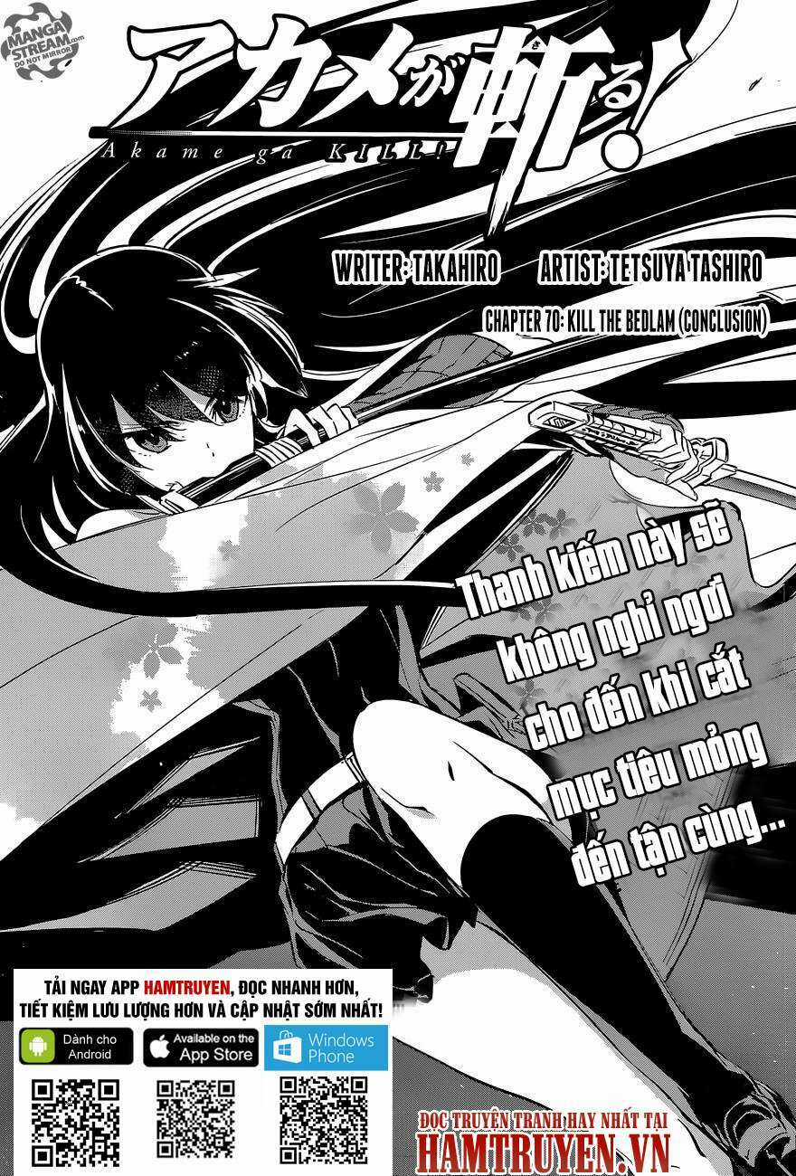 Akame Ga Kiru Chapter 70 trang 3
