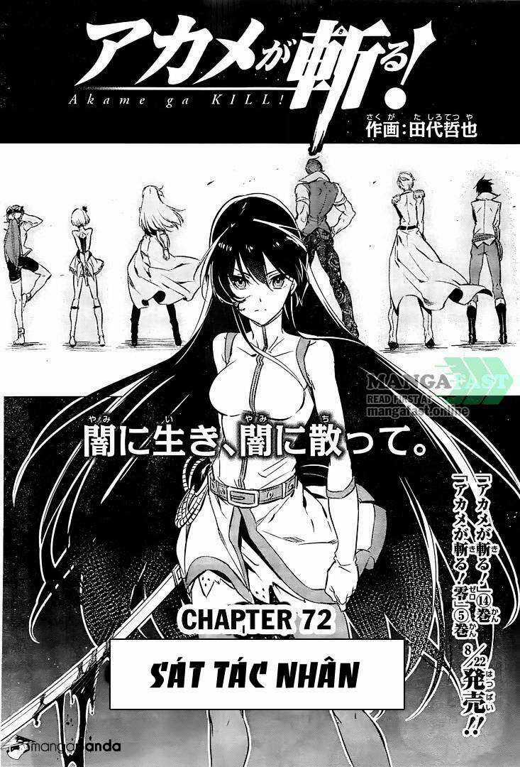 Akame Ga Kiru Chapter 72 trang 4