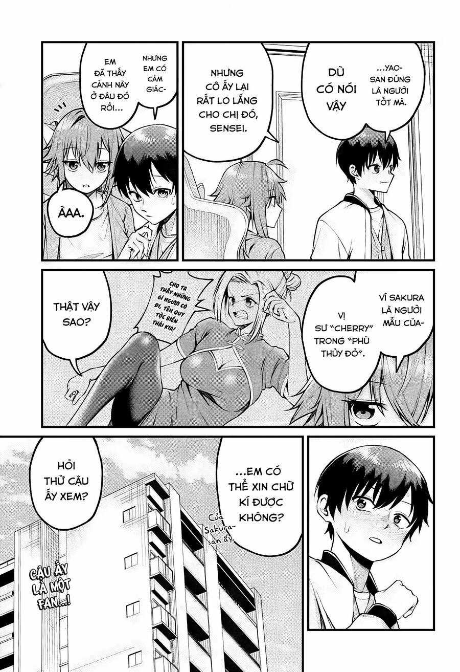 Akanabe-sensei chẳng biết xấu hổ là gì Chapter 8 trang 11