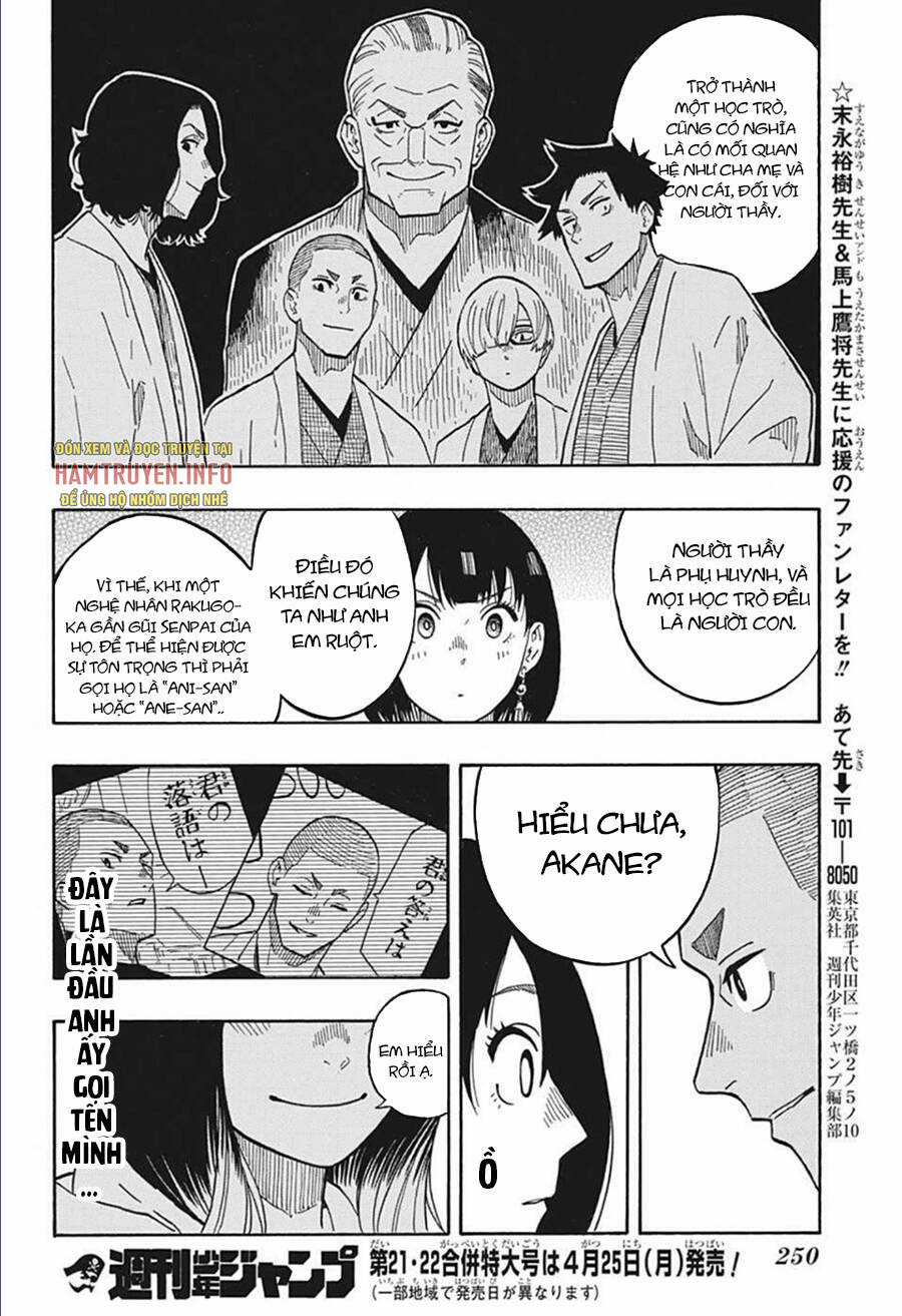 Akane-Banashi Chapter 10 trang 18