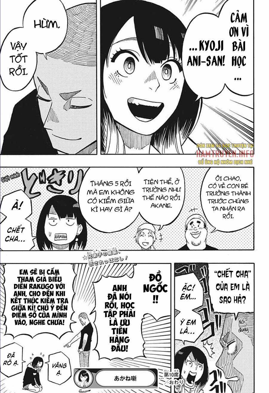 Akane-Banashi Chapter 10 trang 19
