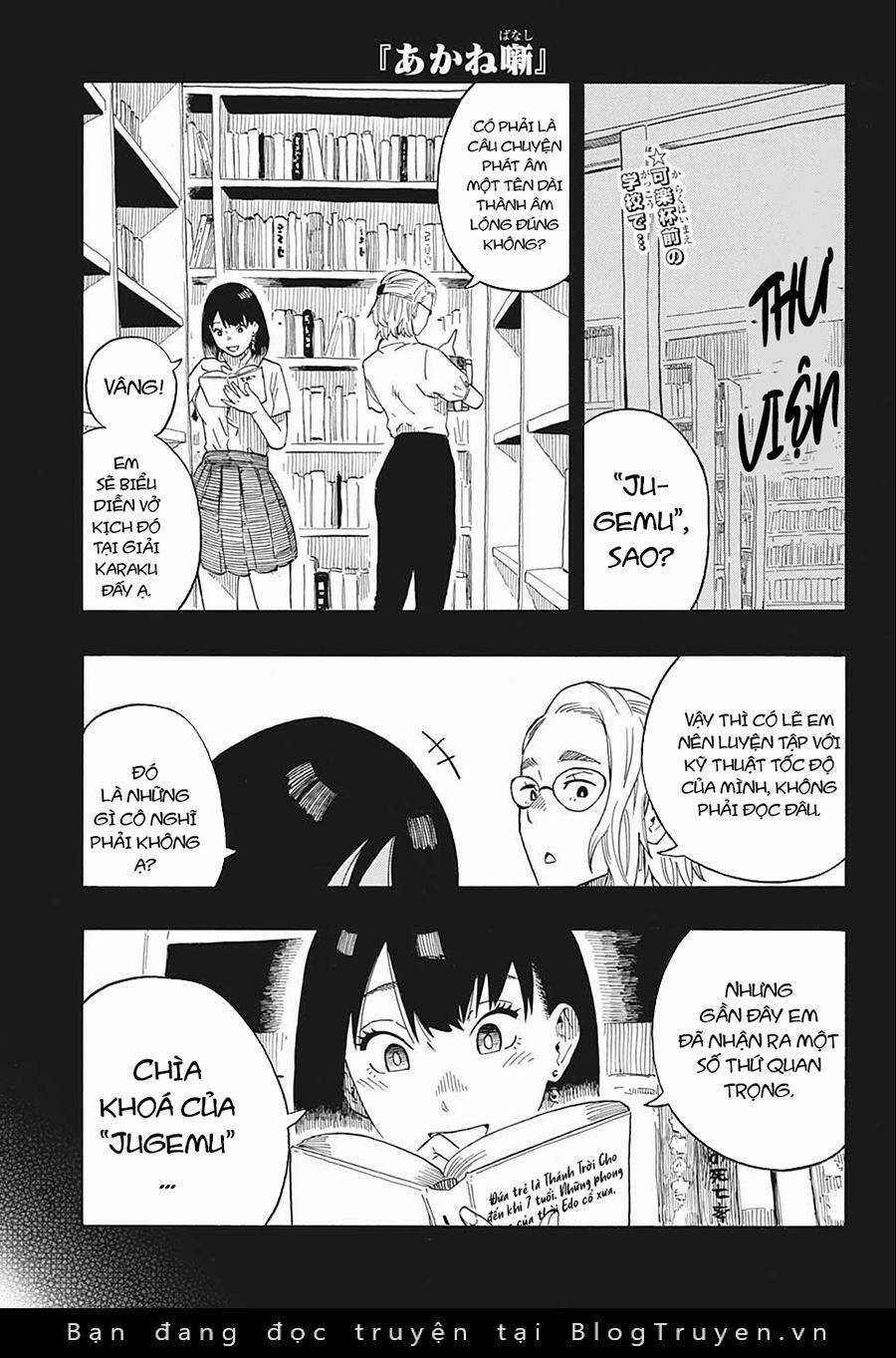 Akane-Banashi Chapter 17 trang 2