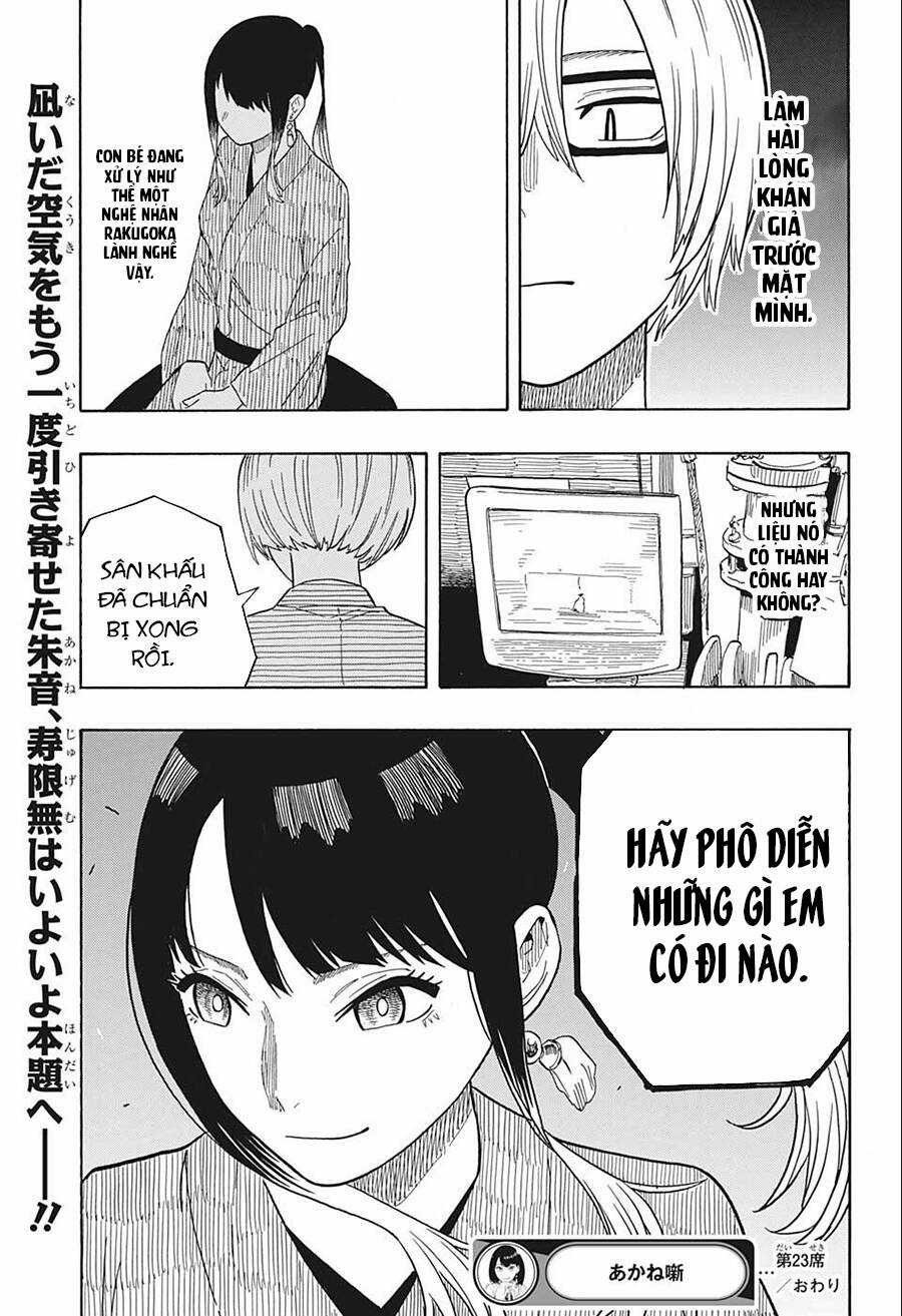 Akane-Banashi Chapter 23 trang 21