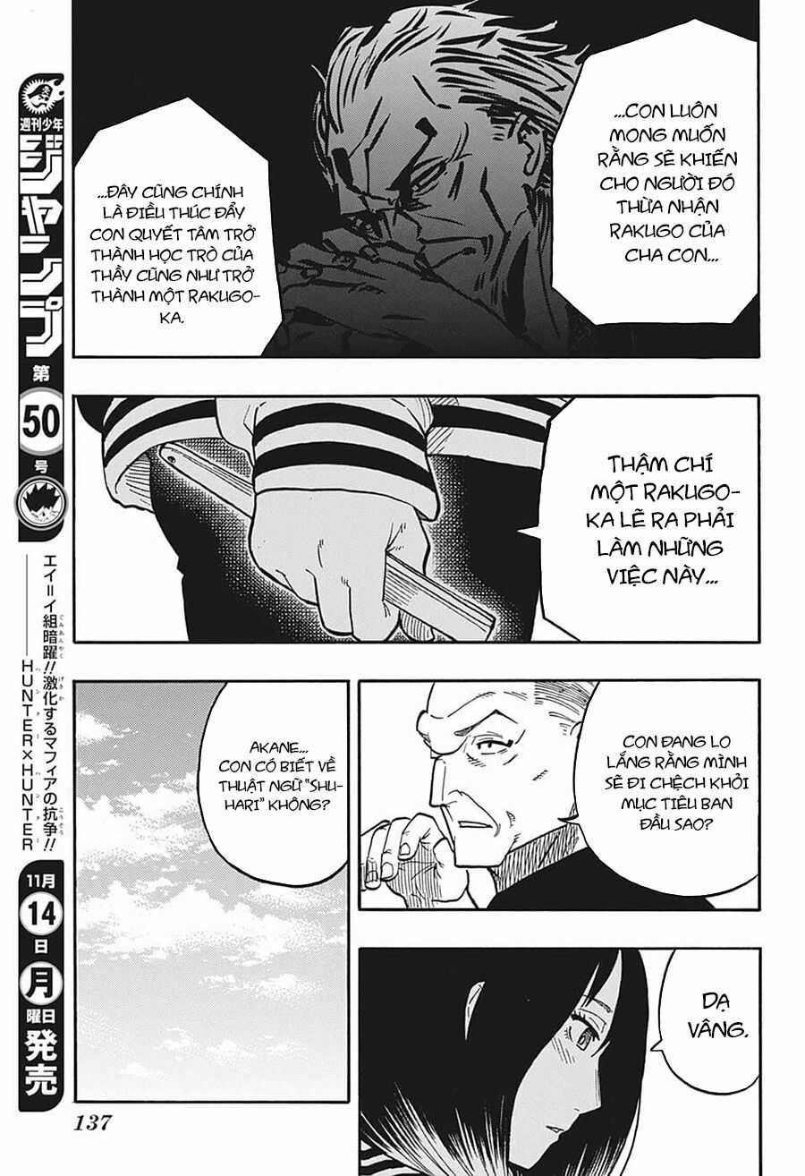 Akane-Banashi Chapter 37 trang 18