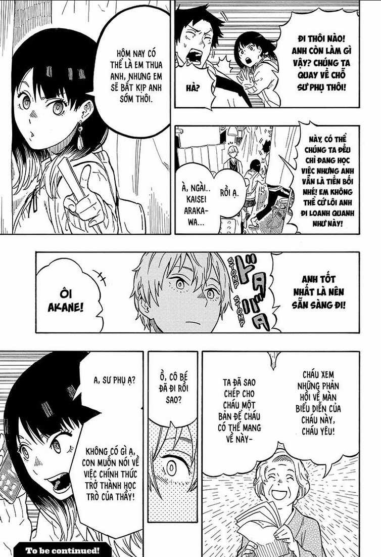 Akane-Banashi Chapter 4 trang 17