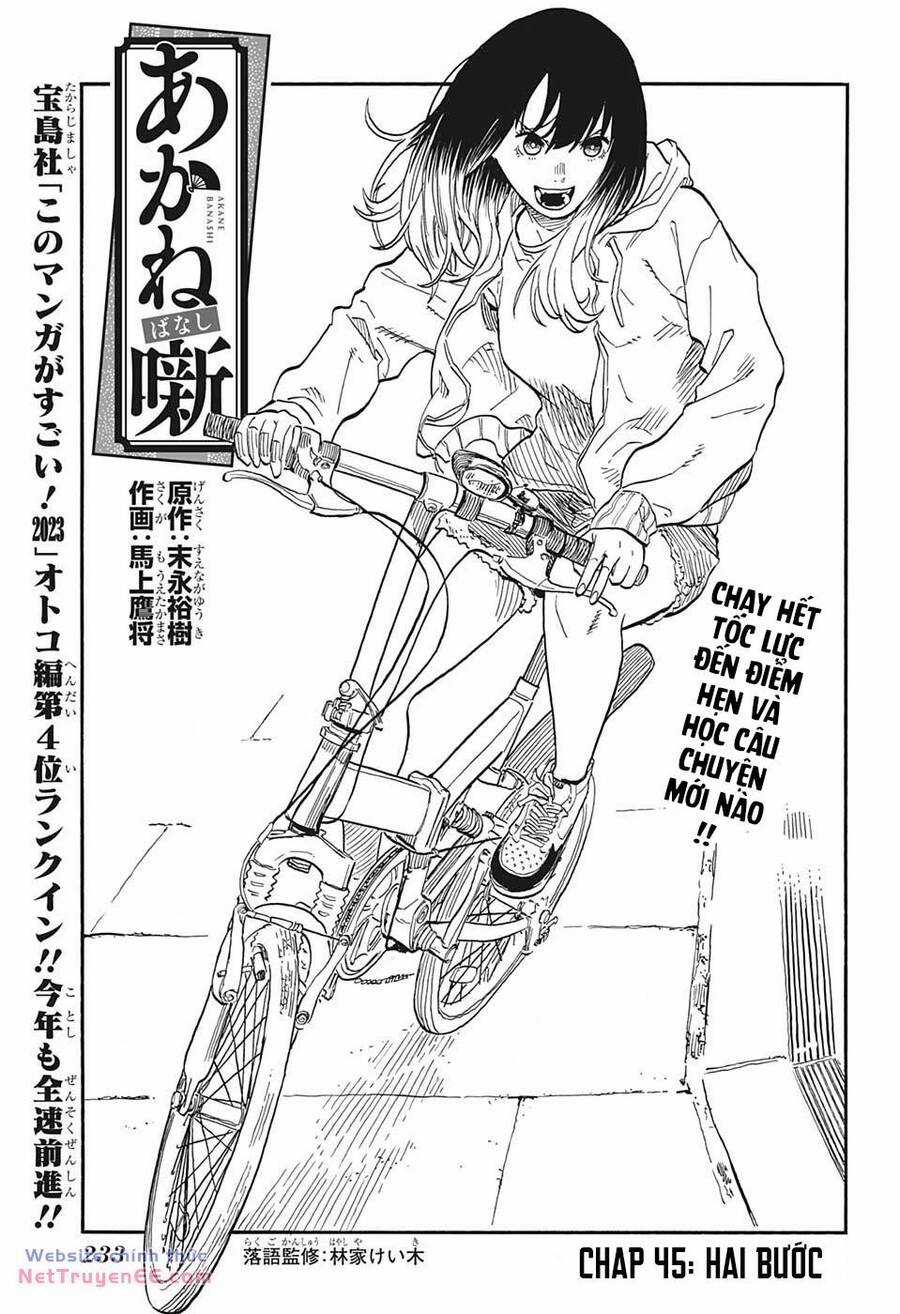 Akane-Banashi Chapter 45 trang 2