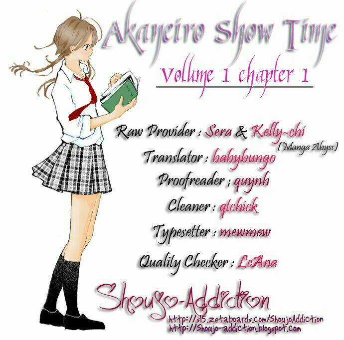 Akaneiro Show Time Chapter 0 trang 3