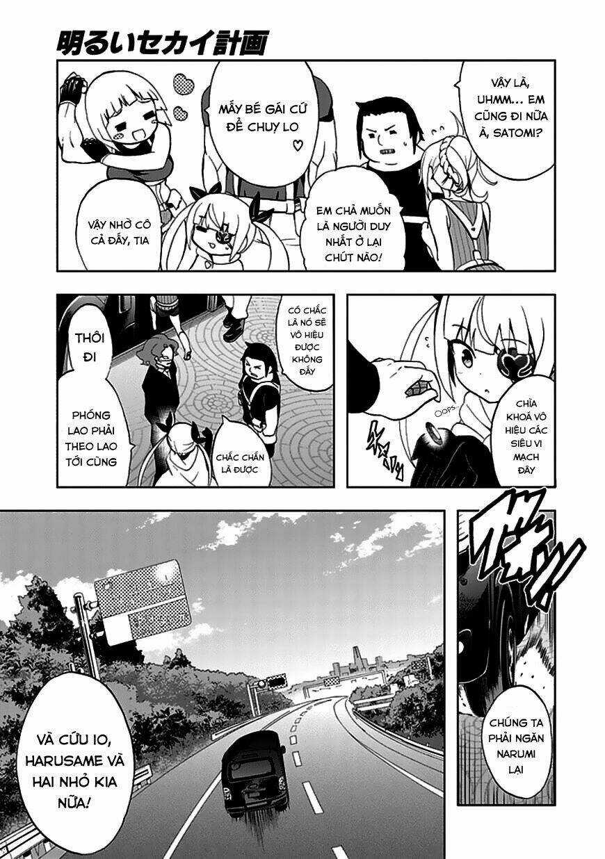 Akarui Sekai Keikaku Chapter 22 trang 17