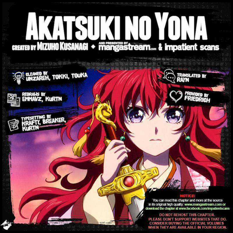Akatsuki no Yona Chapter 140 trang 0
