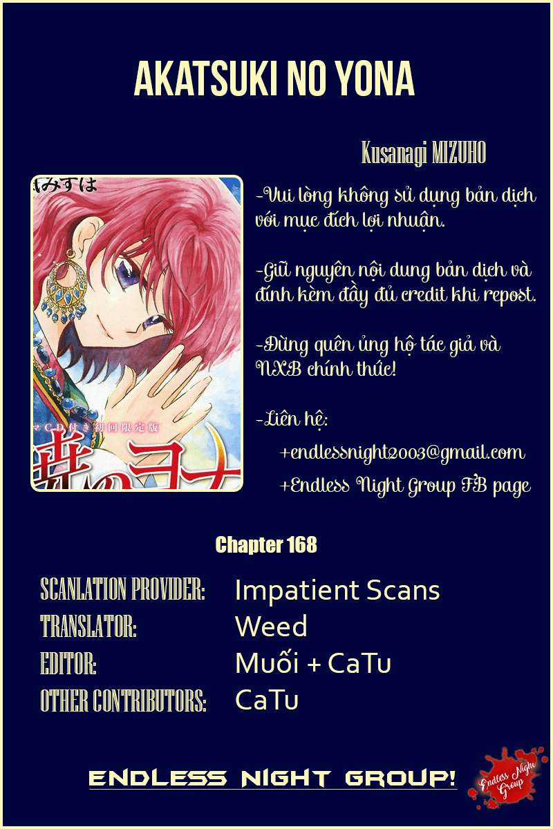 Akatsuki no Yona Chapter 168 trang 0