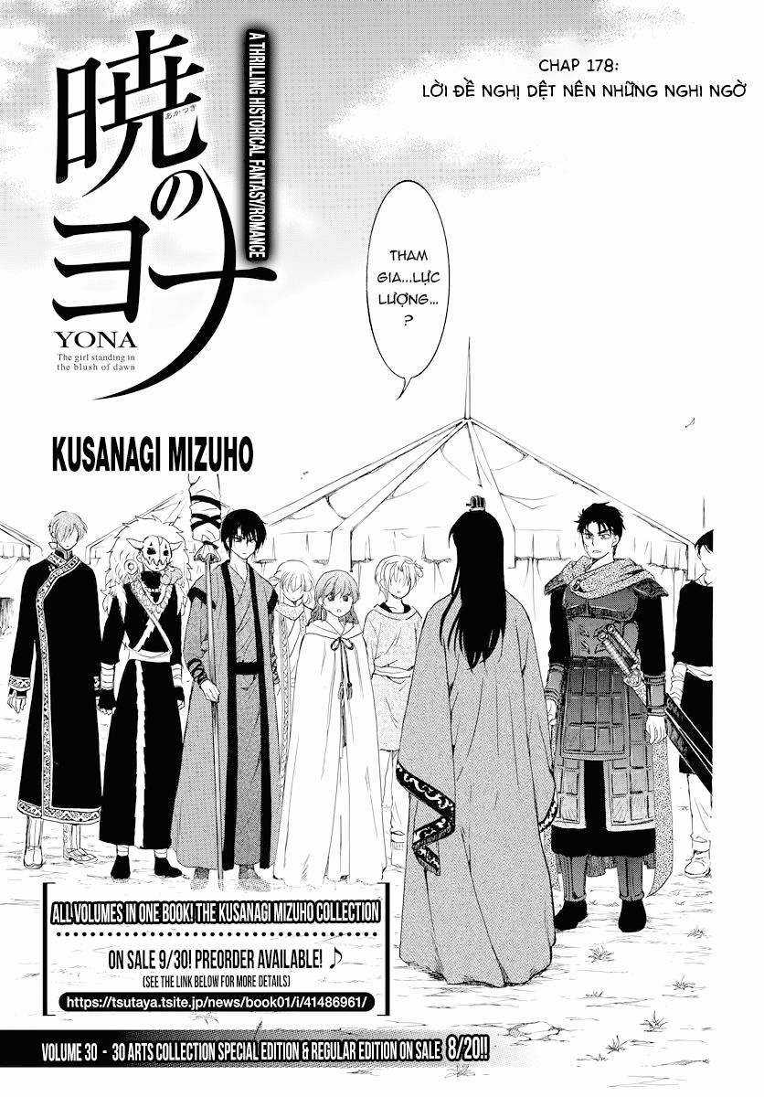 Akatsuki no Yona Chapter 178 trang 1
