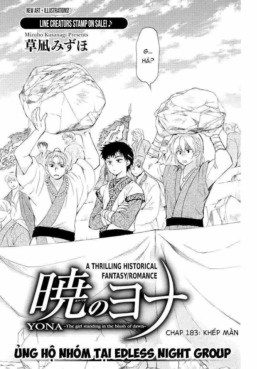 Akatsuki no Yona Chapter 183 trang 1