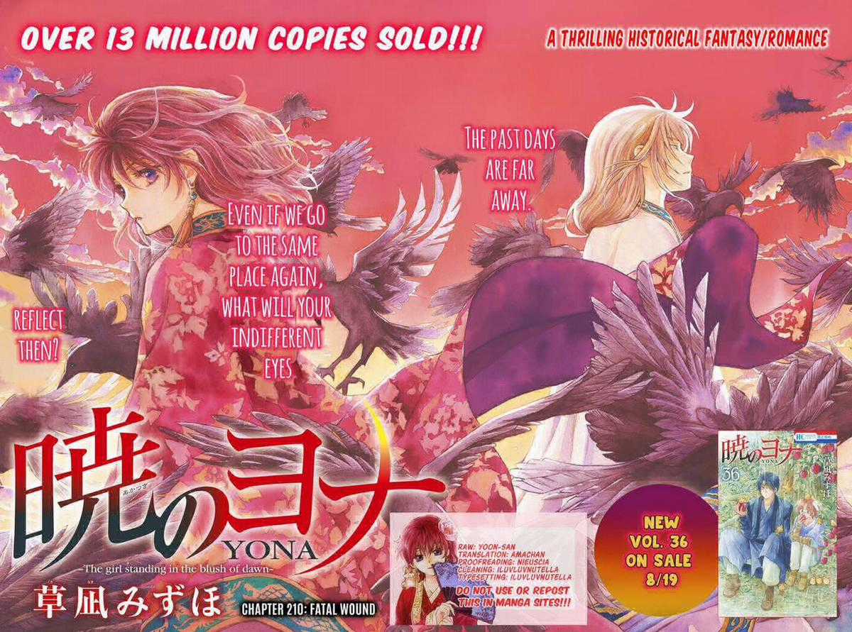 Akatsuki no Yona Chapter 213 trang 0