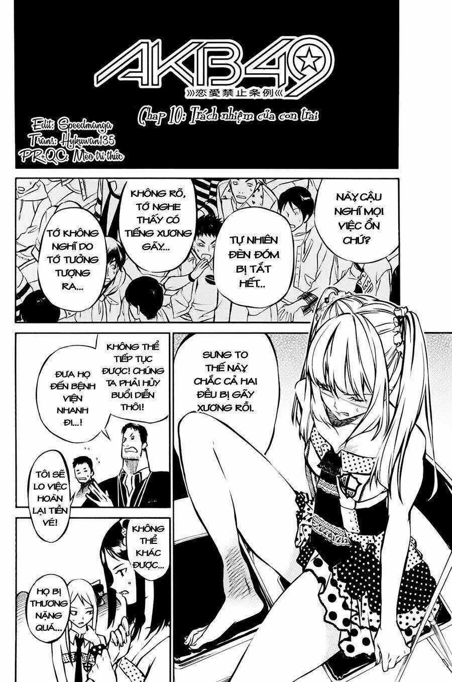 Akb49 - Renai Kinshi Jourei Chapter 10 trang 2