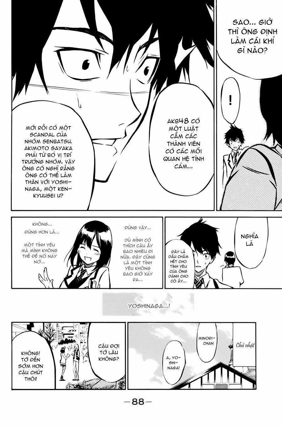 Akb49 - Renai Kinshi Jourei Chapter 11 trang 4