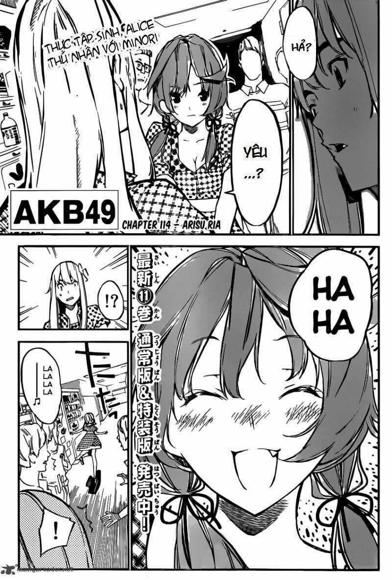 Akb49 - Renai Kinshi Jourei Chapter 114 trang 1