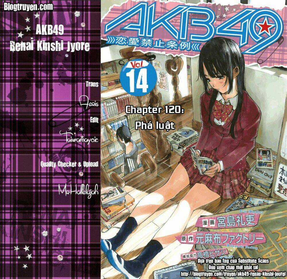 Akb49 - Renai Kinshi Jourei Chapter 120 trang 0