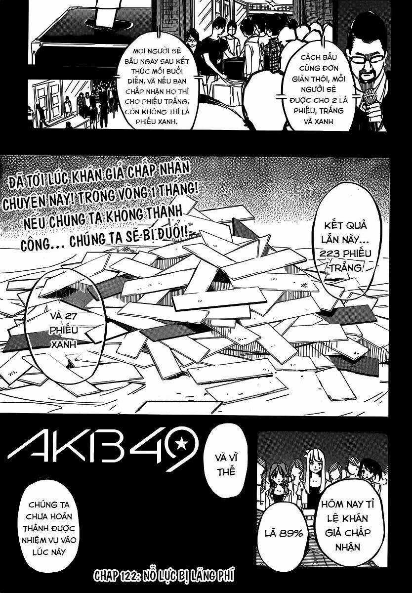 Akb49 - Renai Kinshi Jourei Chapter 122 trang 1