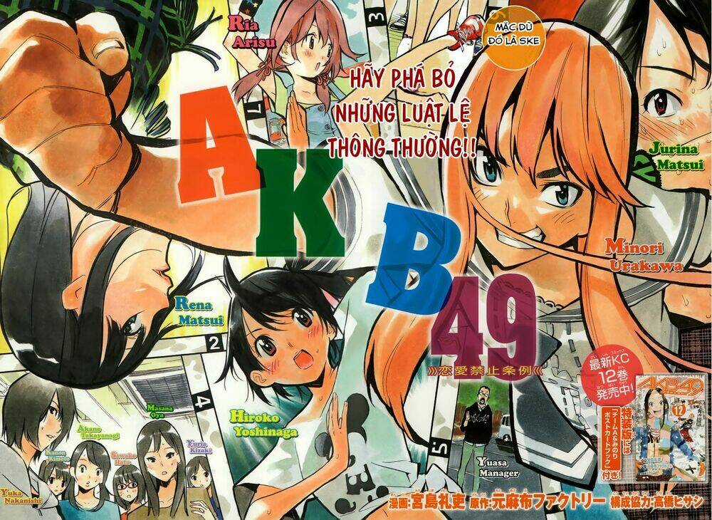 Akb49 - Renai Kinshi Jourei Chapter 123 trang 2