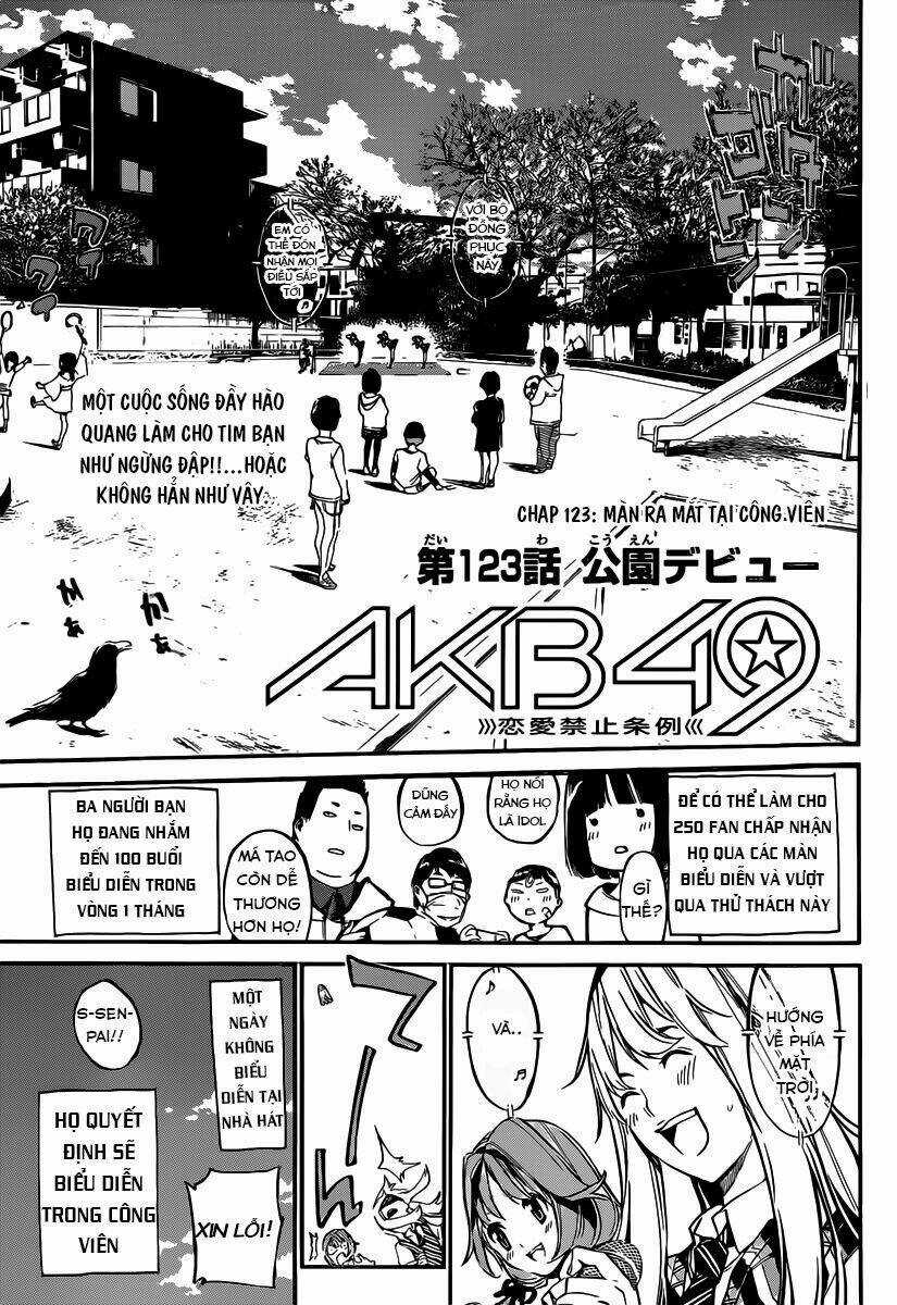Akb49 - Renai Kinshi Jourei Chapter 123 trang 3