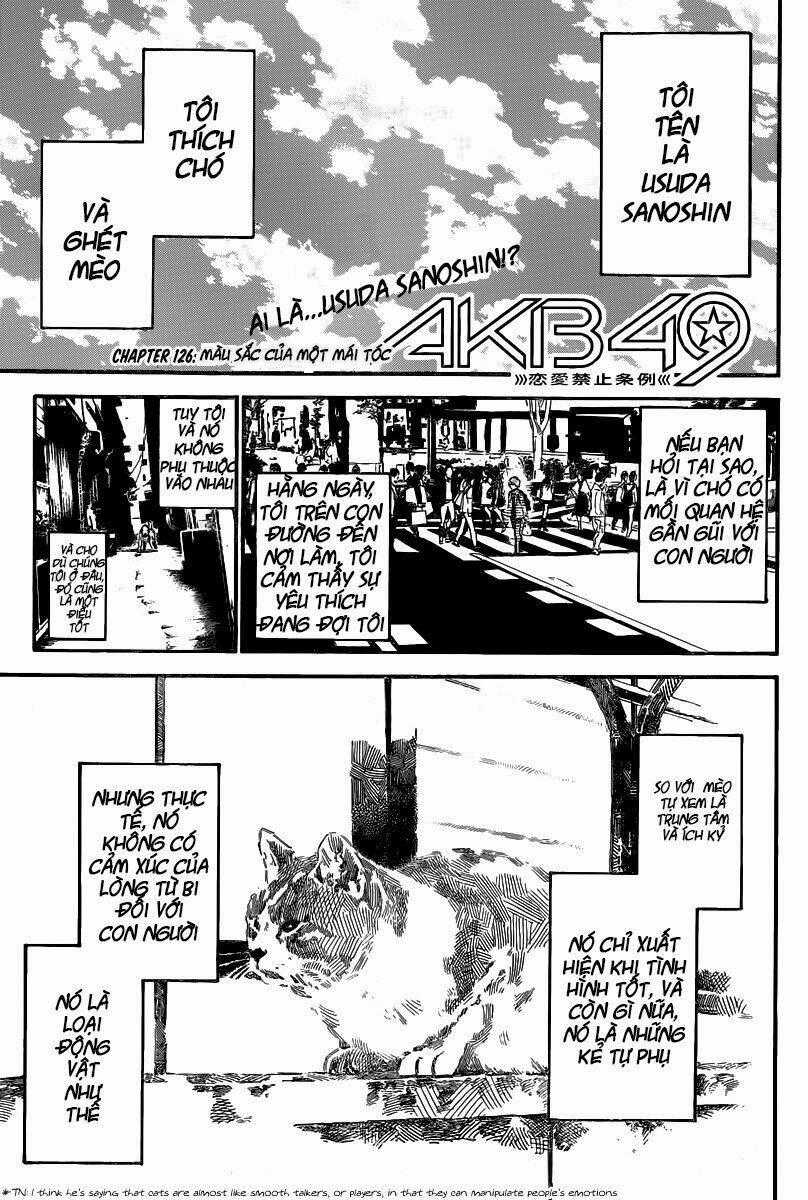 Akb49 - Renai Kinshi Jourei Chapter 126 trang 1