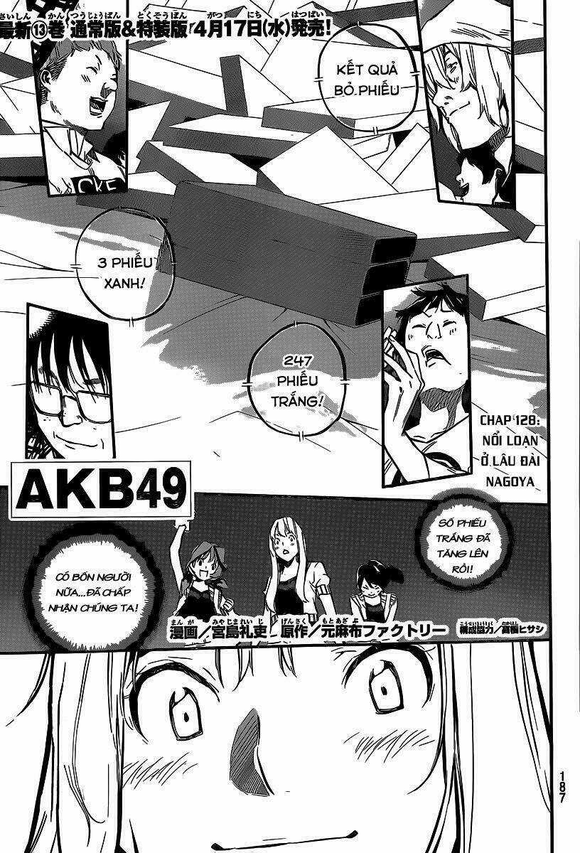 Akb49 - Renai Kinshi Jourei Chapter 128 trang 1