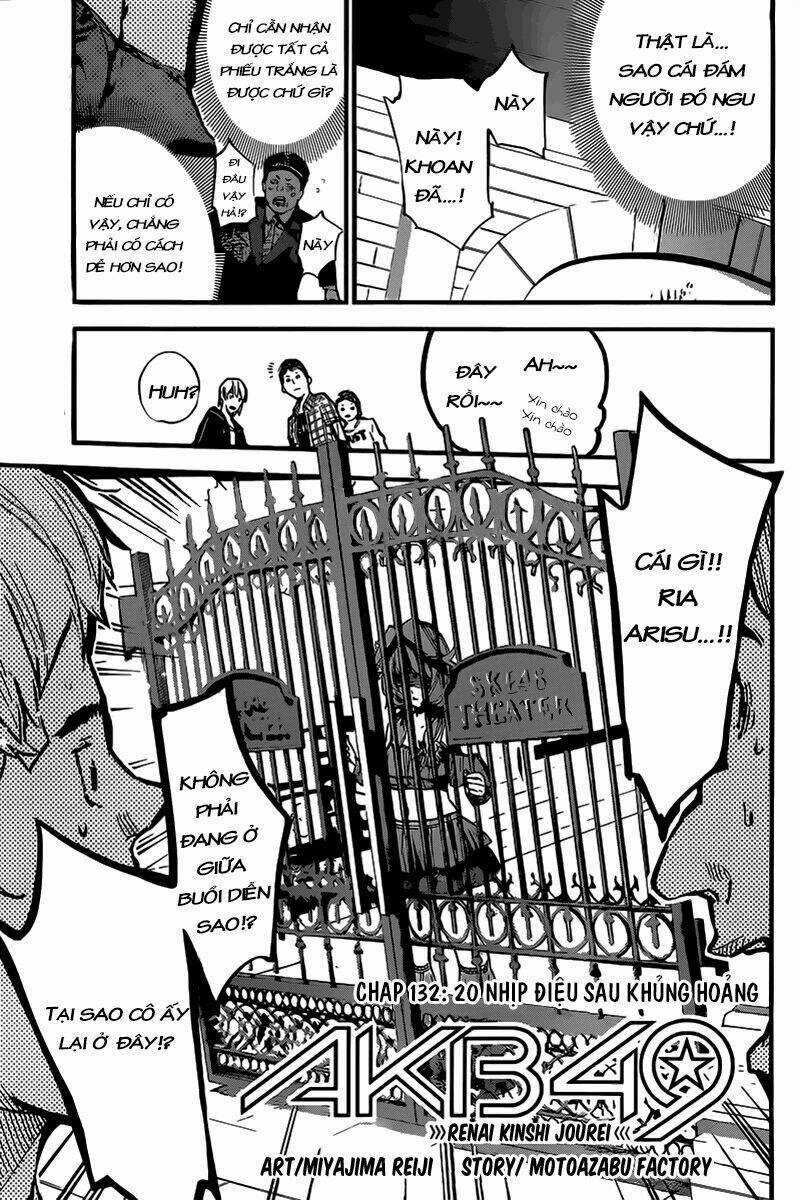 Akb49 - Renai Kinshi Jourei Chapter 132 trang 1
