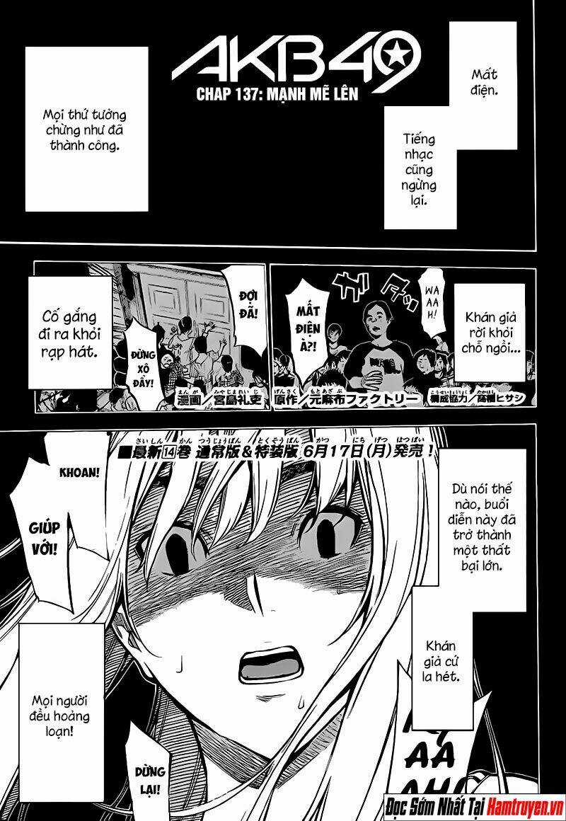 Akb49 - Renai Kinshi Jourei Chapter 137 trang 1