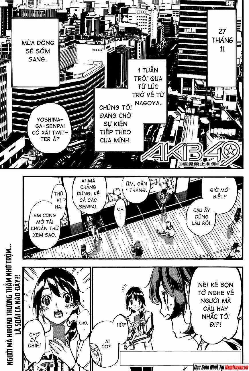 Akb49 - Renai Kinshi Jourei Chapter 140 trang 2