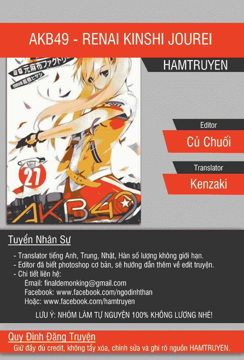 Akb49 - Renai Kinshi Jourei Chapter 141 trang 21