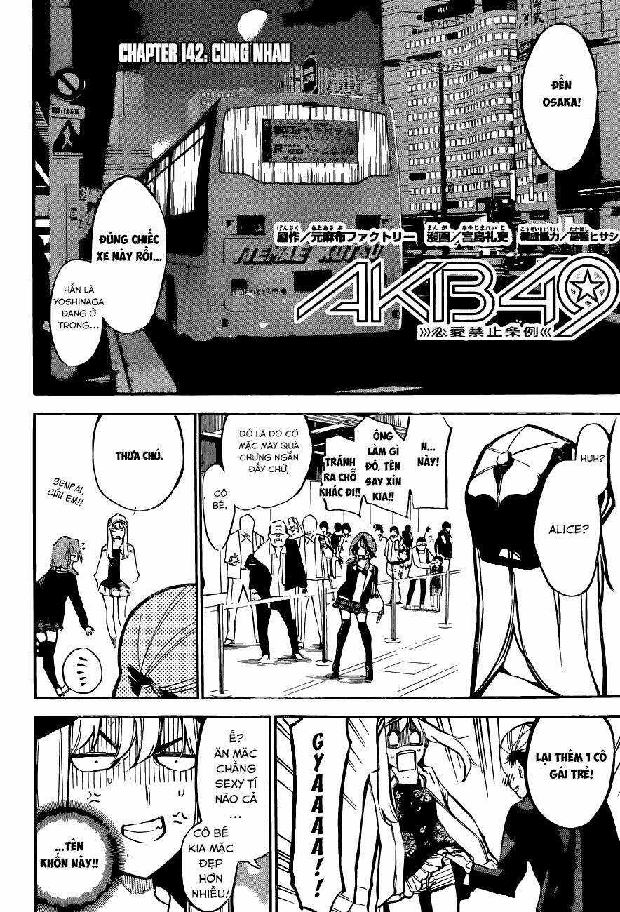 Akb49 - Renai Kinshi Jourei Chapter 142 trang 2