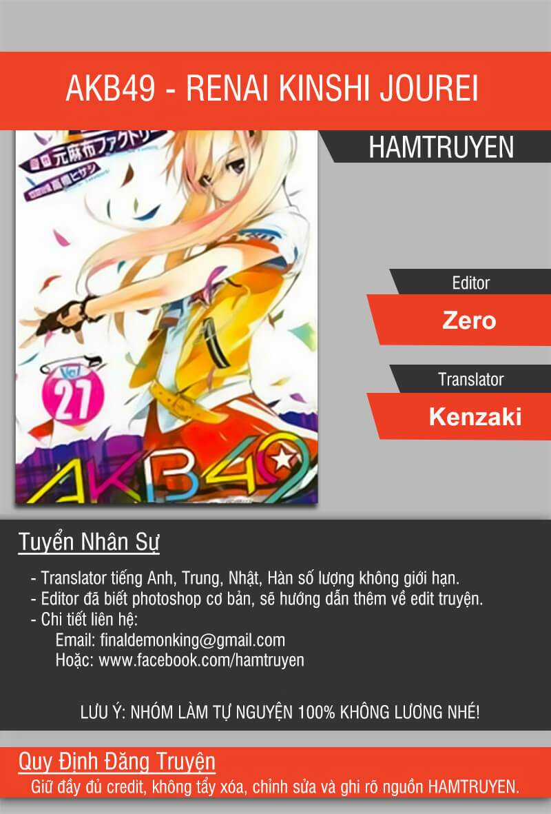 Akb49 - Renai Kinshi Jourei Chapter 143 trang 18