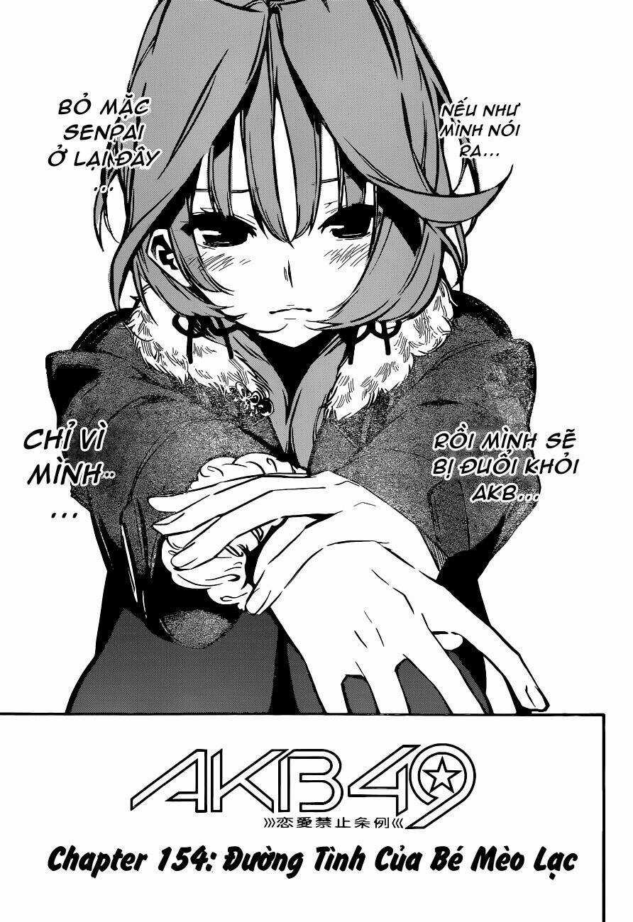 Akb49 - Renai Kinshi Jourei Chapter 154 trang 2