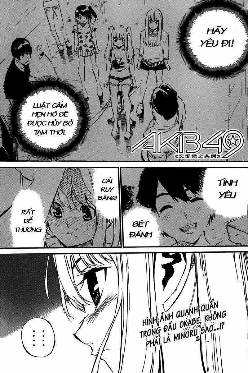 Akb49 - Renai Kinshi Jourei Chapter 63 trang 1