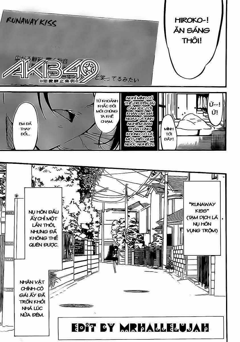 Akb49 - Renai Kinshi Jourei Chapter 66 trang 1