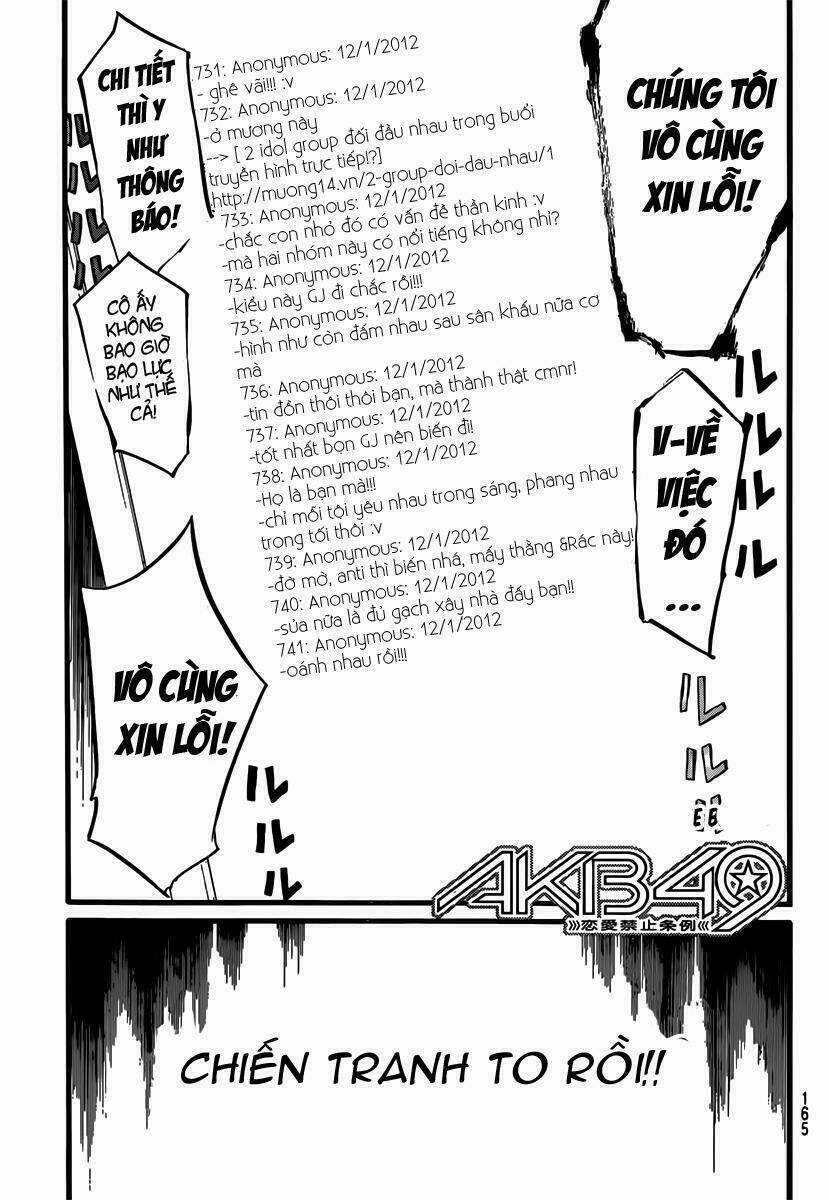 Akb49 - Renai Kinshi Jourei Chapter 87 trang 1