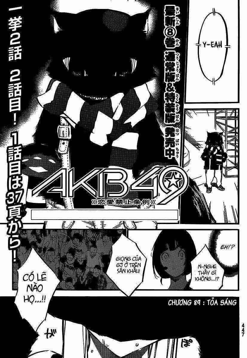 Akb49 - Renai Kinshi Jourei Chapter 89 trang 1