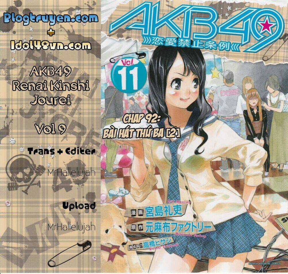 Akb49 - Renai Kinshi Jourei Chapter 92 trang 0