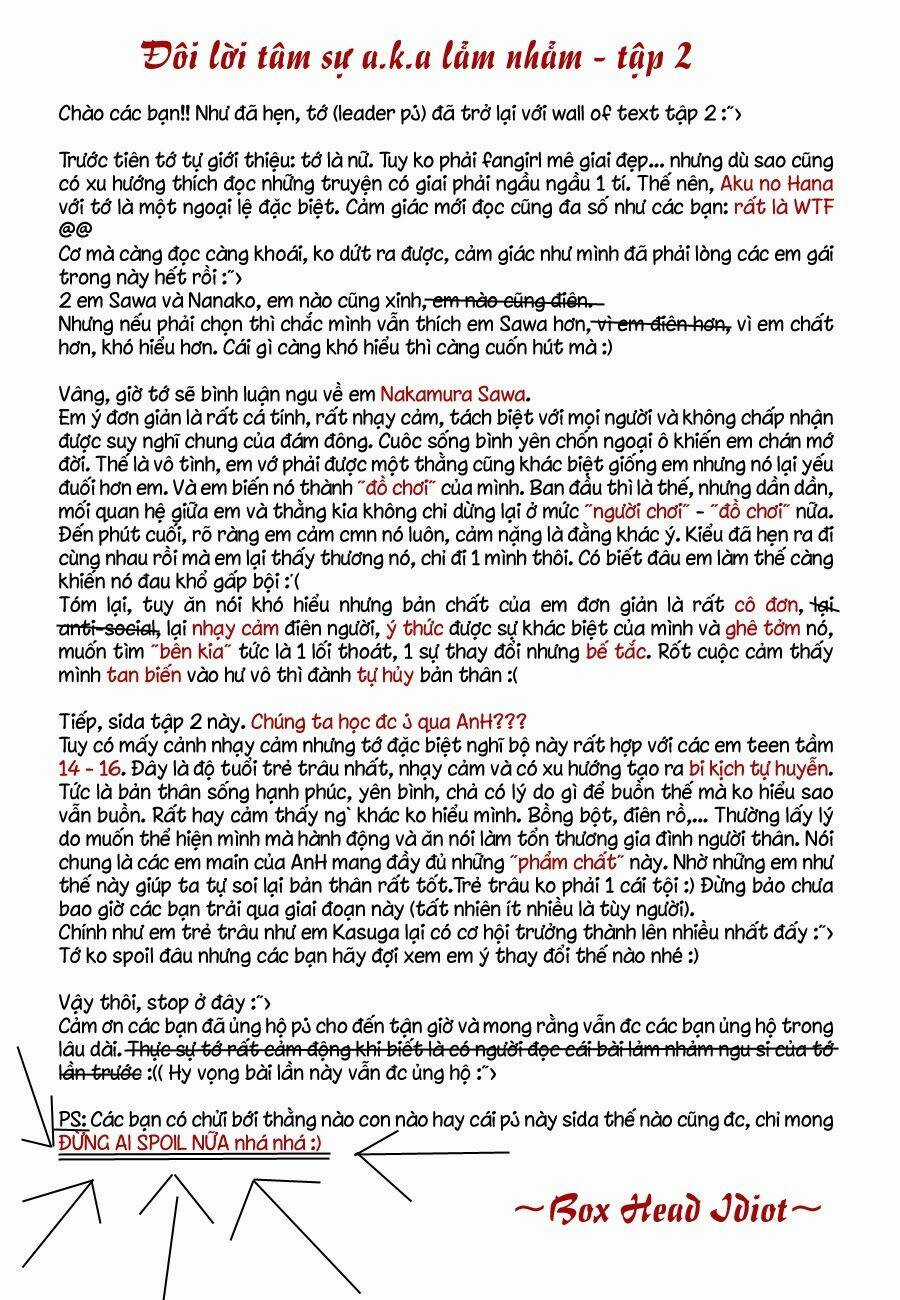 Aku No Hana - Những Bông Hoa Ác Chapter 33 trang 39