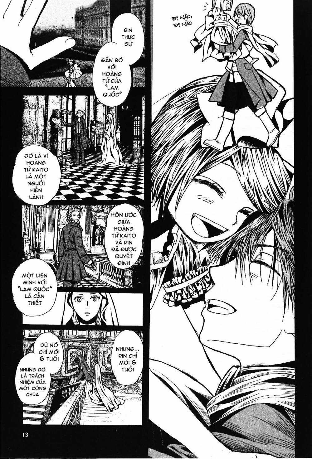 Aku no Meshitsukai Chapter 1 trang 12